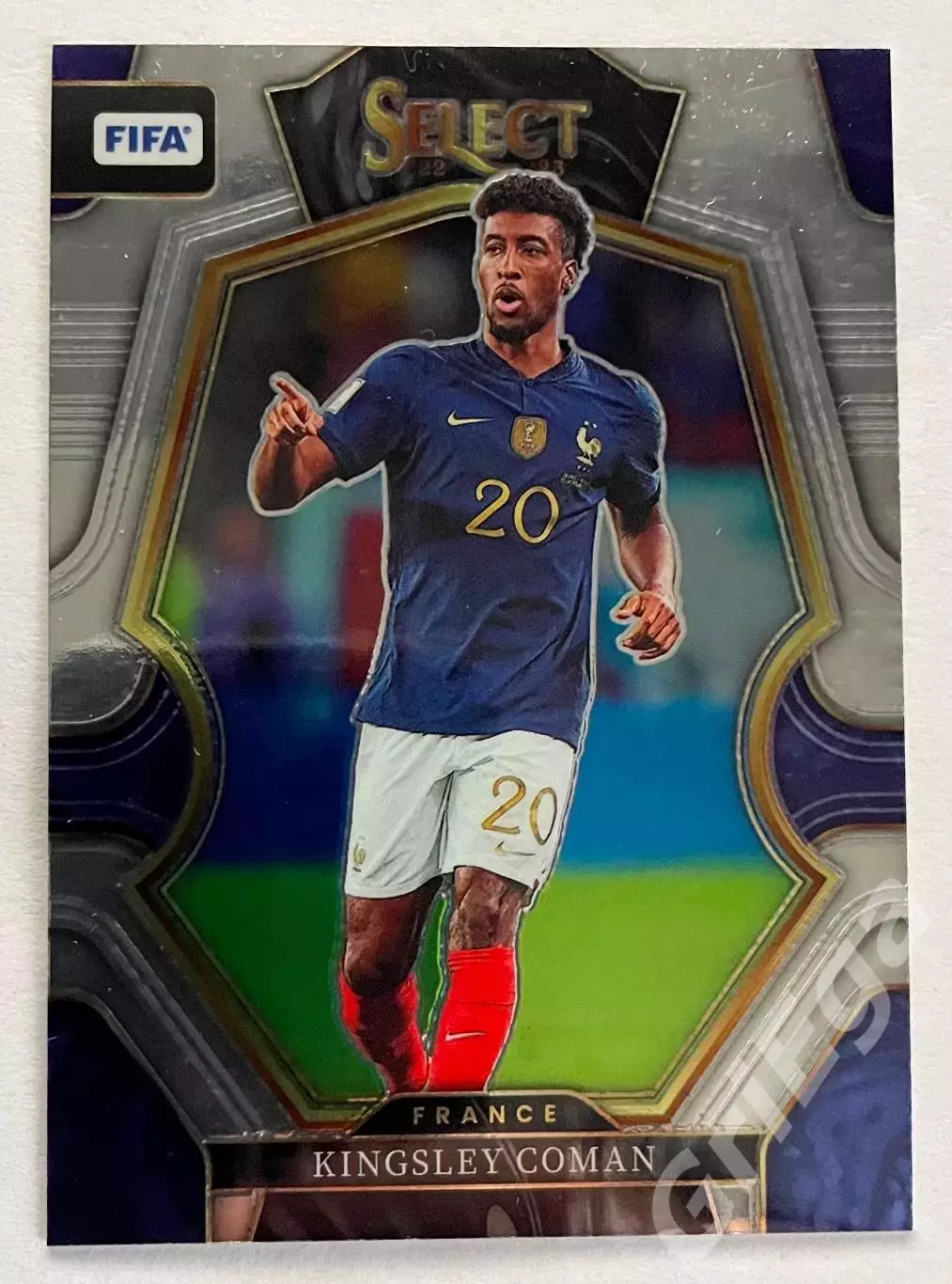 Карточка Kingsley Coman/Кингсли Коман (France/Франция) PANINI Select