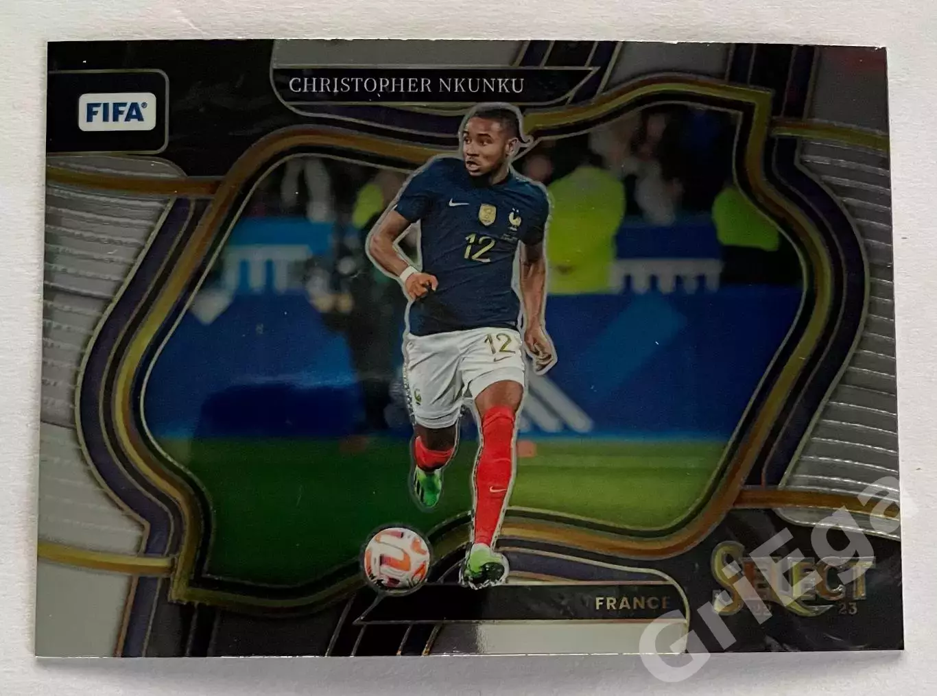 Карточка Christopher Nkunku/Кристофер Нкунку (France/Франция) PANINI Select