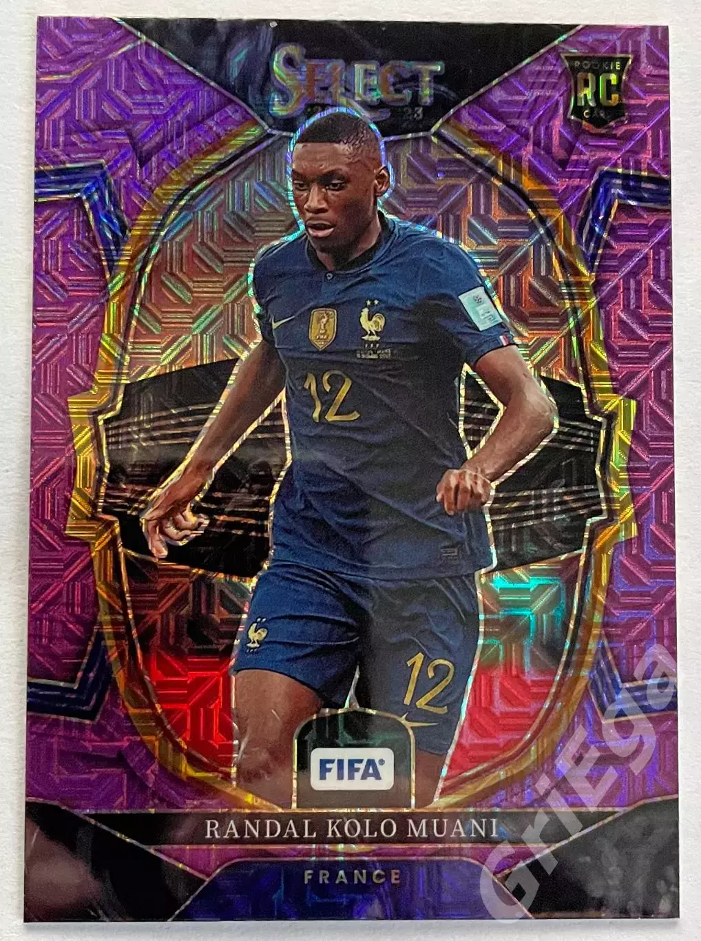 Карточка Randal Kolo Muani/Рандаль Коло Муани(France/Франция) PANINI Select