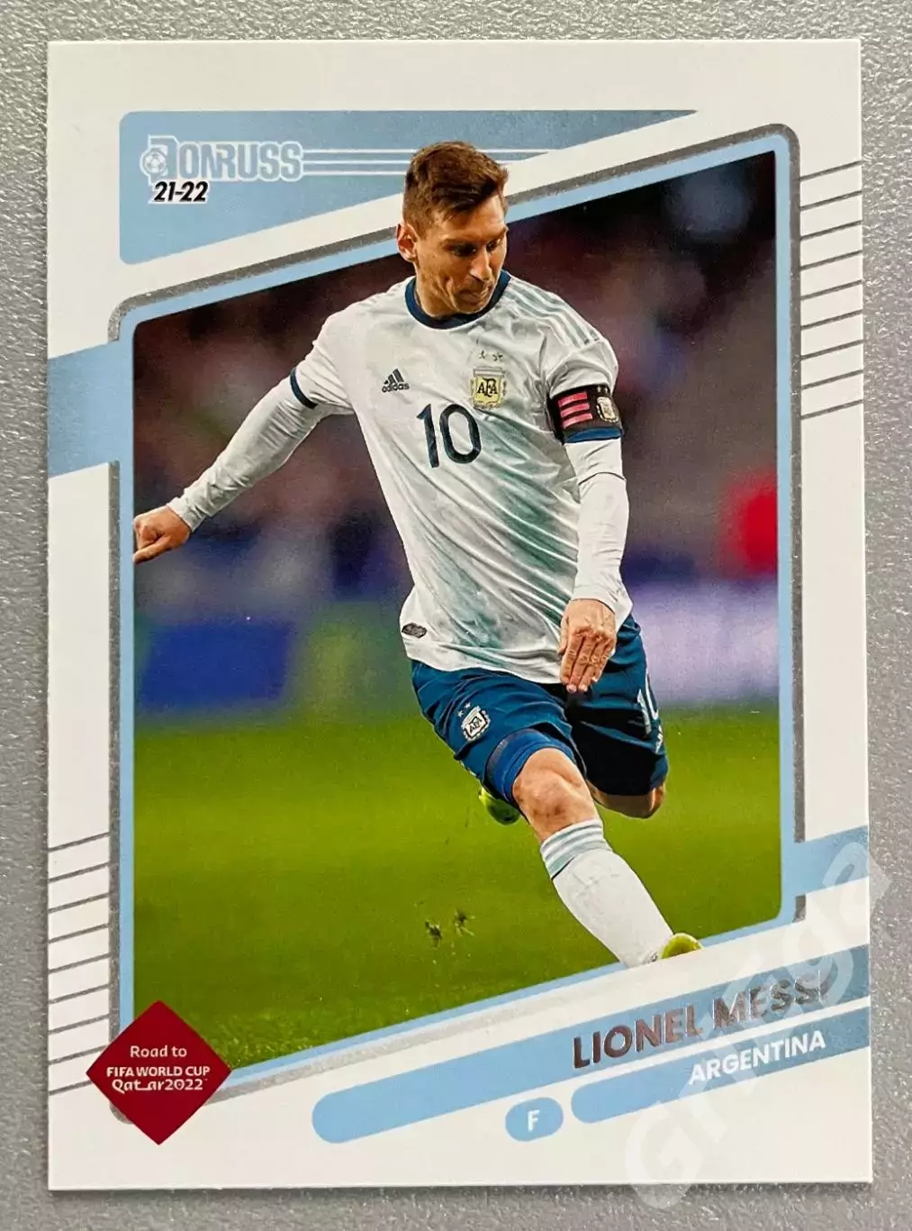 Карточка Лионель Месси/Lionel Messi (Argentina/Аргентина) Donruss Soccer 2021-22
