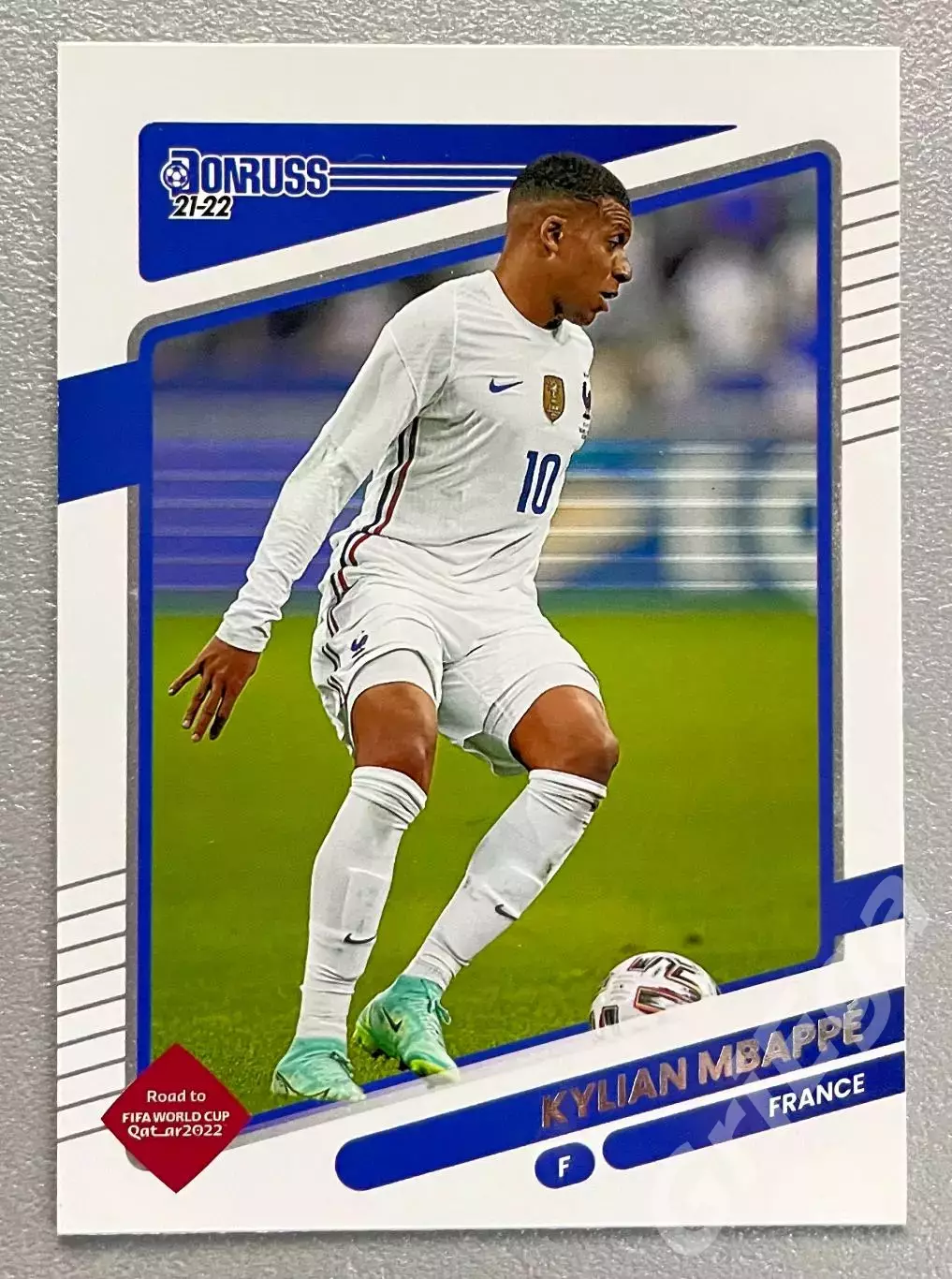 Карточка Kylian Mbappe/Килиан Мбаппе (France/Франция) Donruss Soccer 2021-22