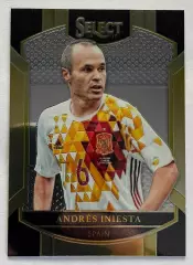 Карточка Andres Iniesta/Андрес Иньеста (Spain/Испания) PANINI Select 2016-17