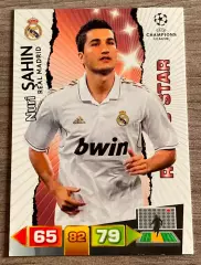 Карточка Nuri Sahin/Нури Шахин (Real Madrid/Реал Мадрид) PANINI ЛЧ 2011-12