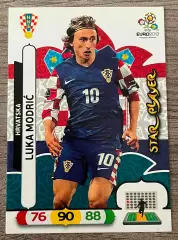Карточка Luka Modric/Лука Модрич (Croatia/Хорватия) PANINI Евро 2012