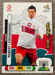 Карточка Robert Lewandowski/Роберт Левандовский (Poland/Польша) PANINI Евро 2012