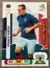 Карточка Franck Ribery/Франк Рибери (France/Франция) PANINI Евро 2012