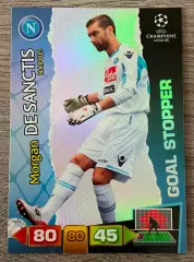 Карточка Morgan De Sanctis/Морган Де Санктис (Napoli/Наполи) PANINI ЛЧ 2011-12