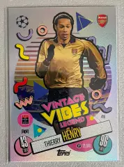 Карточка Thierry Henry/Тьерри Анри (Arsenal/Арсенал) 2024-25 TOPPS