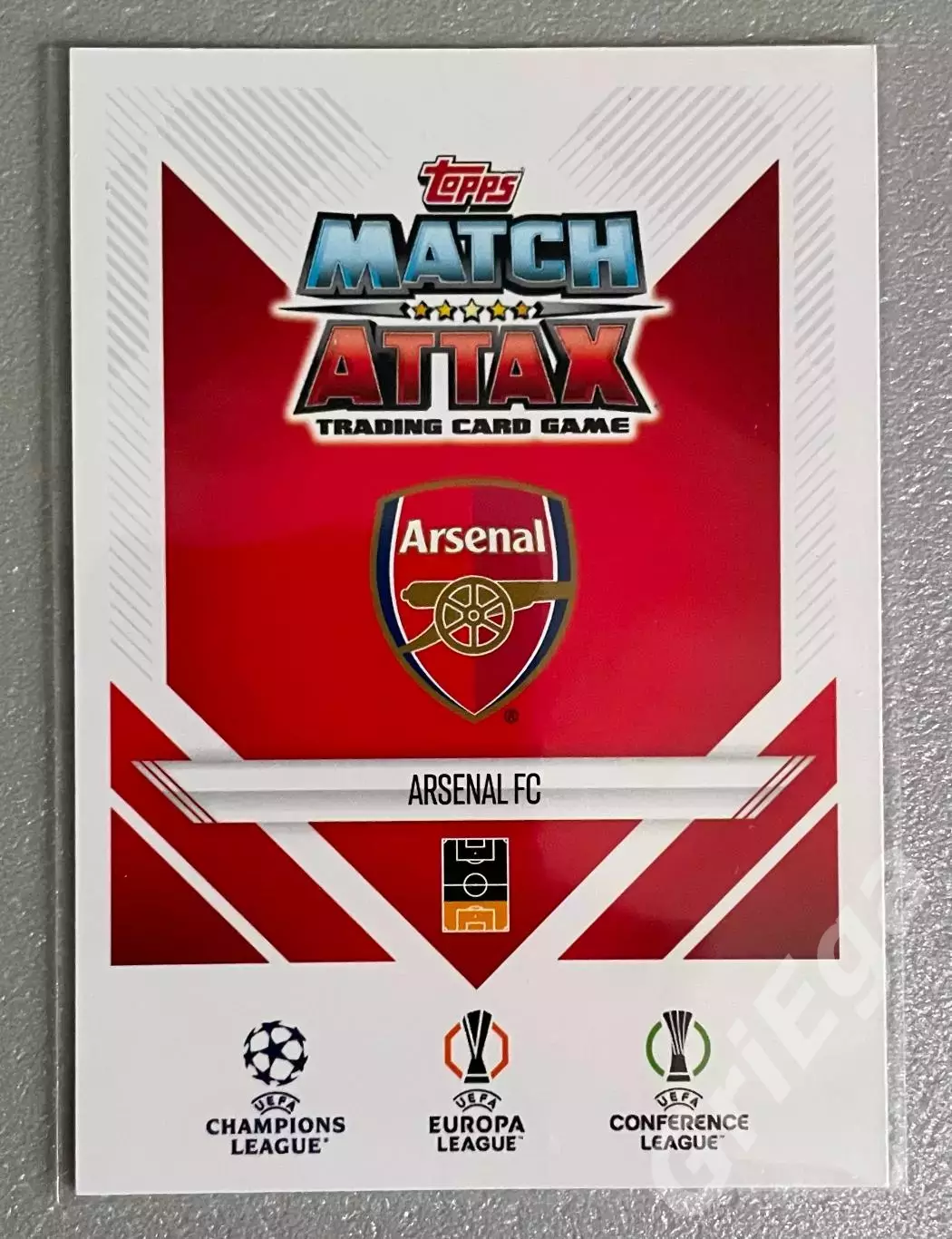 Карточка Tony Adams/Тони Адамс (Arsenal/Арсенал) 2024-25 TOPPS 1