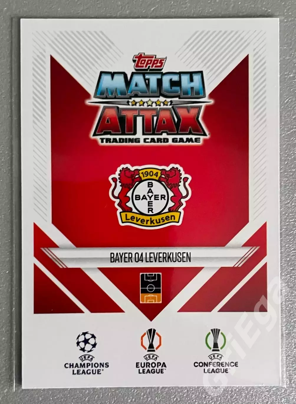 Карточка lucio/Лусио (Bayer 04 Leverkusen/Байер 04 Леверкузен) 2024-25 TOPPS 1