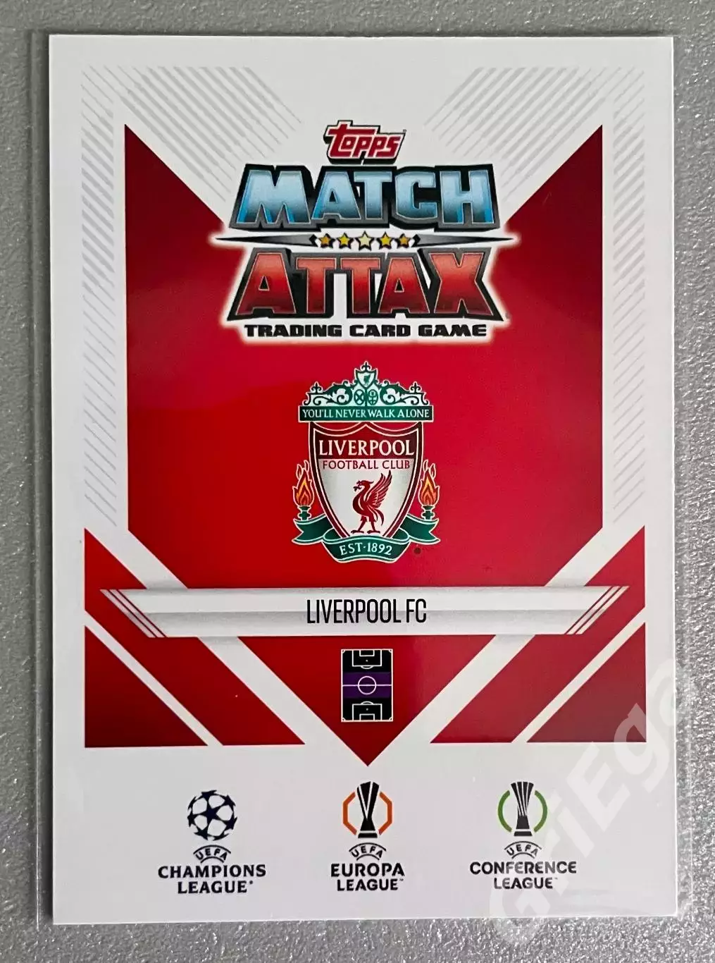 Карточка Steven Gerrard/Стивен Джеррард (Liverpool/Ливерпуль) 2024-25 TOPPS 1