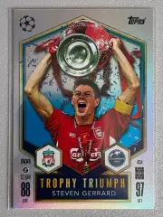 Карточка Steven Gerrard/Стивен Джеррард (Liverpool/Ливерпуль) 2024-25 TOPPS