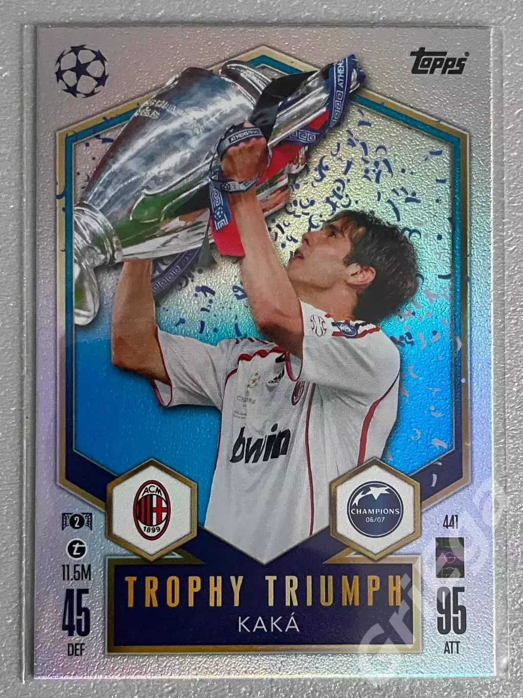 Карточка Kaka/Кака (Milan/Милан) 2024-25 TOPPS