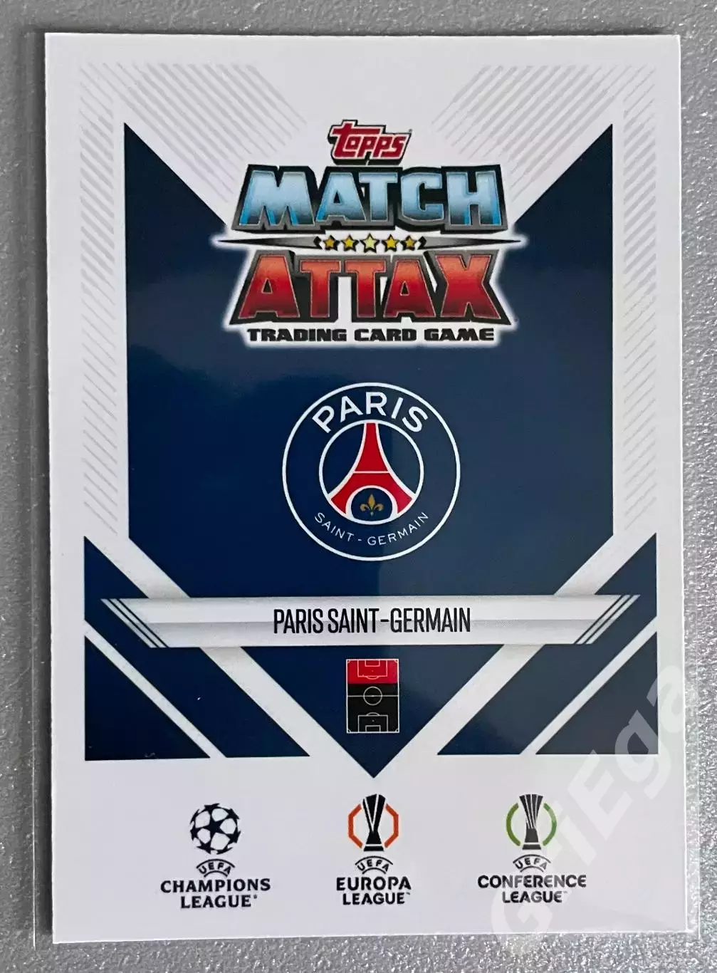 Карточка Bradley Barcola/Брэдли Баркола (Paris Saint-Germain/ПСЖ) 2024-25 TOPPS 1