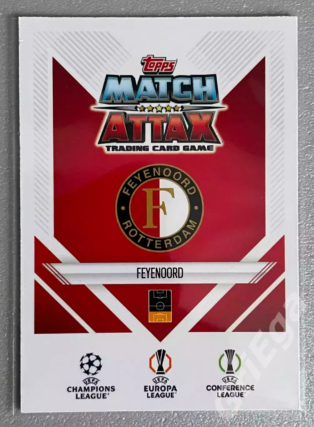 Карточка David Hancko/Давид Ганцко (Feyenoord/Фейеноорд) 2024-25 TOPPS 1