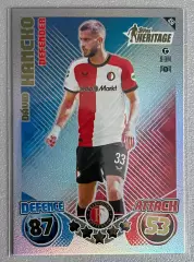 Карточка David Hancko/Давид Ганцко (Feyenoord/Фейеноорд) 2024-25 TOPPS