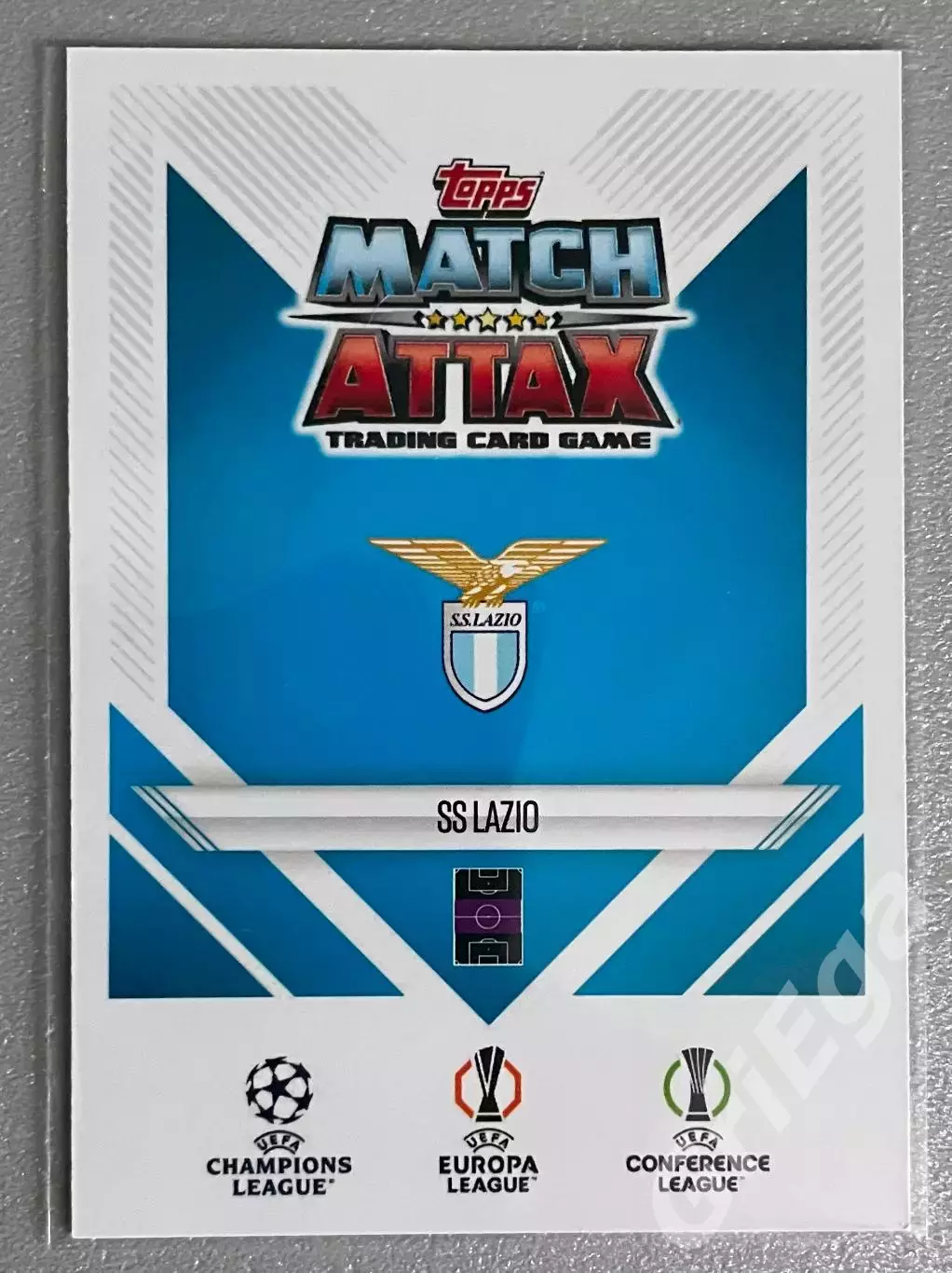 Карточка Gustav Isaksen/Густав Исаксен (Lazio/Лацио) 2024-25 TOPPS 1