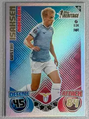 Карточка Gustav Isaksen/Густав Исаксен (Lazio/Лацио) 2024-25 TOPPS