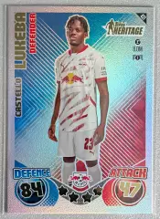 Карточка Castello Lukeba/Кастелло Люкеба (RB Leipzig/РБ Лейпциг) 2024-25 TOPPS