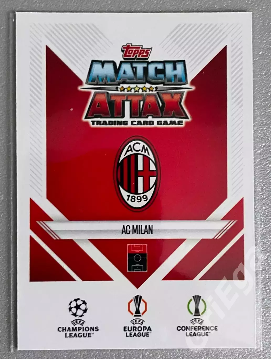 Карточка Francesco Camarda/Франческо Камарда (Milan/Милан) 2024-25 TOPPS 1
