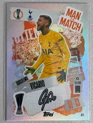 Карточка Guglielmo Vicario/Гульельмо Викарио (Tottenham Hotspur) 2024-25 TOPPS
