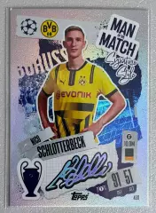Карточка Nico Schlotterbeck/Нико Шлоттербек (Borussia Dortmund) 2024-25 TOPPS