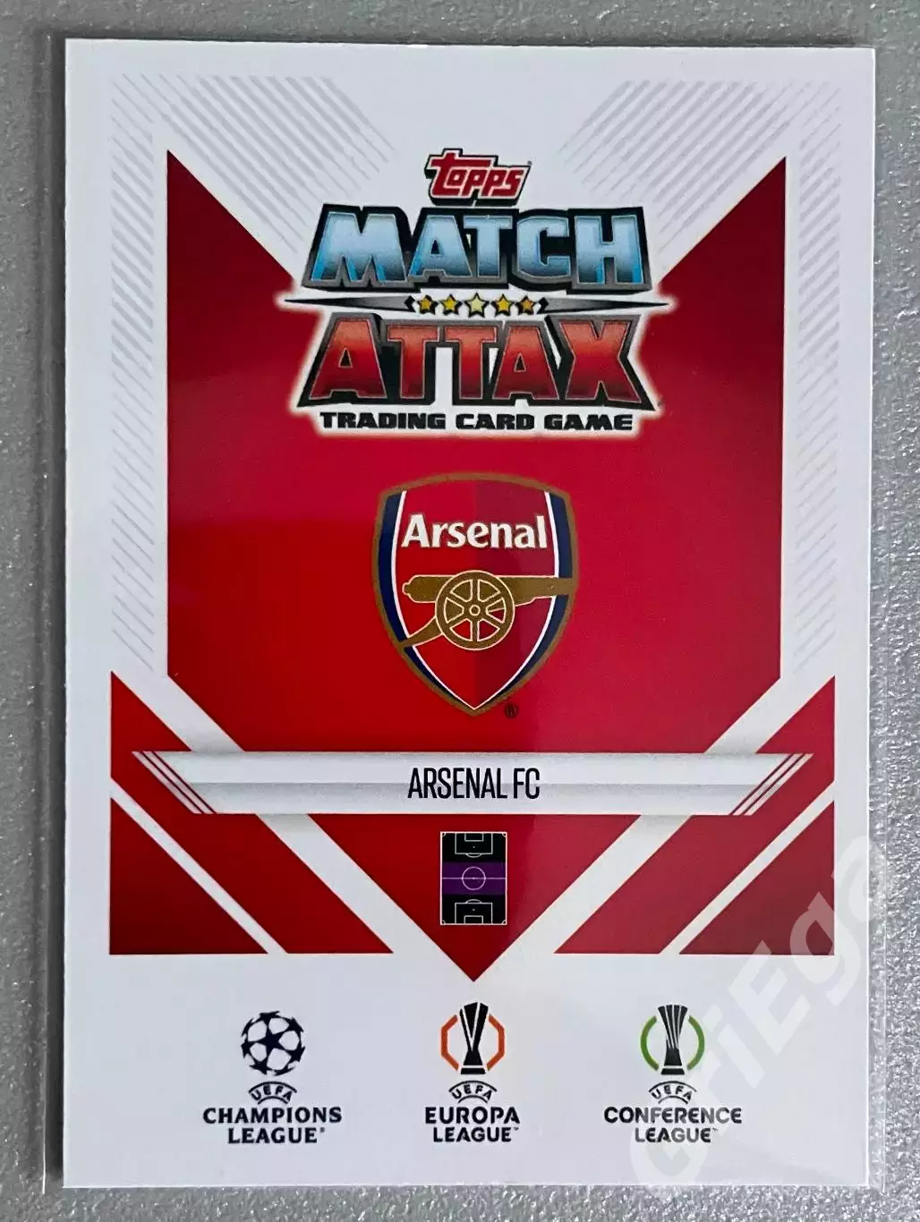 Карточка Declan Rice/Деклан Райс (Arsenal/Арсенал) 2024-25 TOPPS 1