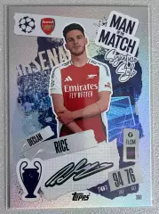 Карточка Declan Rice/Деклан Райс (Arsenal/Арсенал) 2024-25 TOPPS