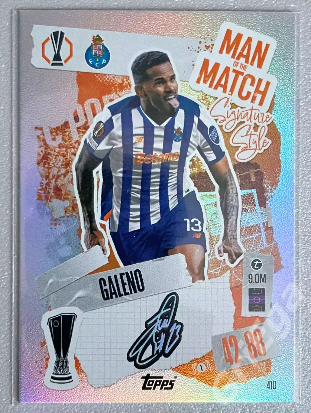 Карточка Galeno/Галено (Porto/Порту) 2024-25 TOPPS