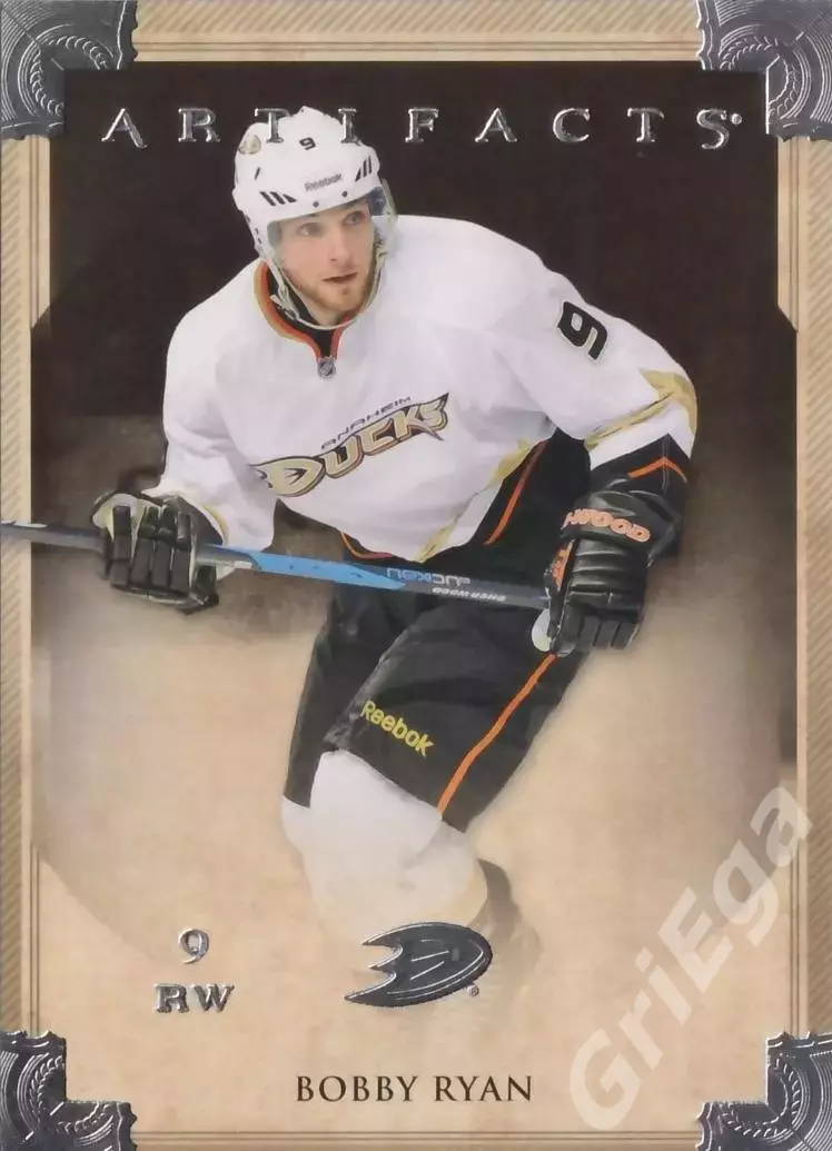 Карточка Bobby Ryan (Anaheim Ducks) 2013-14 Upper Deck Artifacts