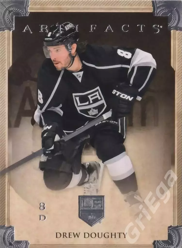 Карточка Drew Doughty (Los Angeles Kings) 2013-14 Upper Deck Artifacts