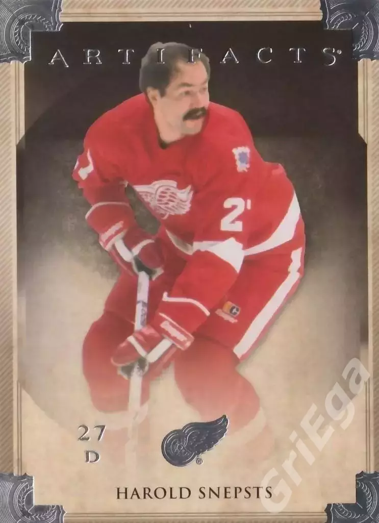 Карточка Harold Snepsts (Detroit Red Wings) 2013-14 Upper Deck Artifacts