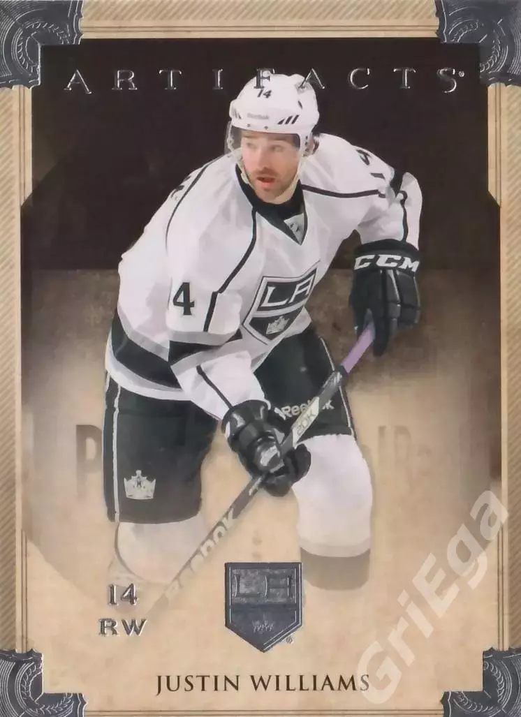 Карточка Justin Williams (Los Angeles Kings) 2013-14 Upper Deck Artifacts