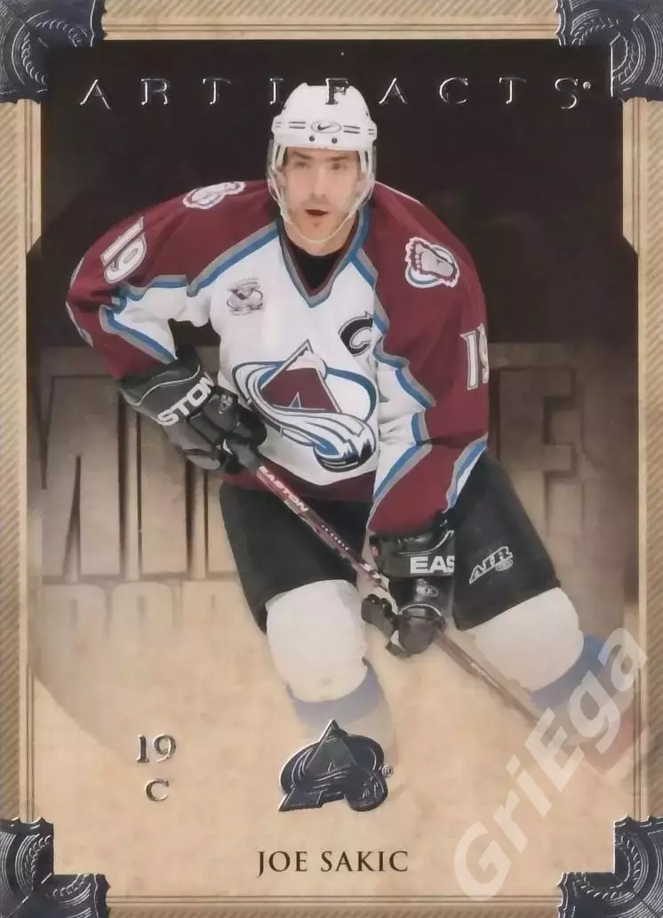 Карточка Joe Sakic/Джо Сакик (Colorado Avalanche) 2013-14 Upper Deck Artifacts