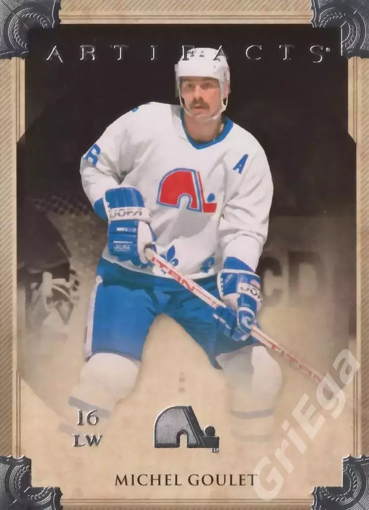 Карточка Michel Goulet (Quebec Nordiques) 2013-14 Upper Deck Artifacts