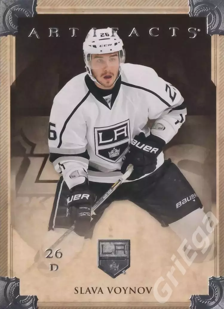 Карточка Вячеслав Войнов (Los Angeles Kings) 2013-14 Upper Deck Artifacts