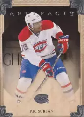 Карточка P.K. Subban (Montreal Canadiens) 2013-14 Upper Deck Artifacts