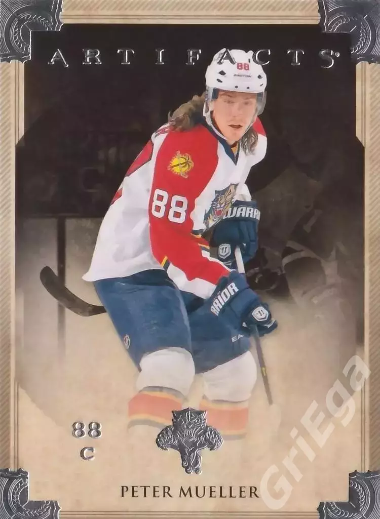 Карточка Peter Mueller (Florida Panthers) 2013-14 Upper Deck Artifacts