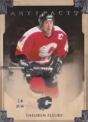 Карточка Theoren Fleury/Тео Флери (Calgary Flames) 2013-14 Upper Deck Artifacts