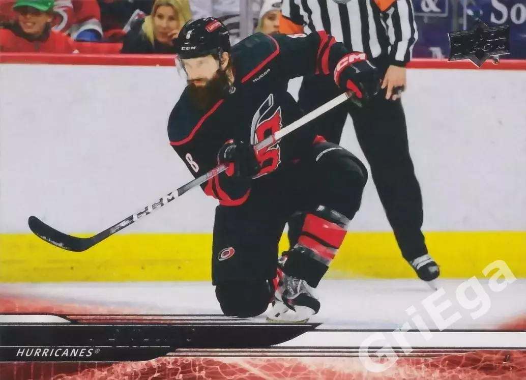 2024/25 Upper Deck Hockey #36 Brent Burns (Carolina Hurricanes)