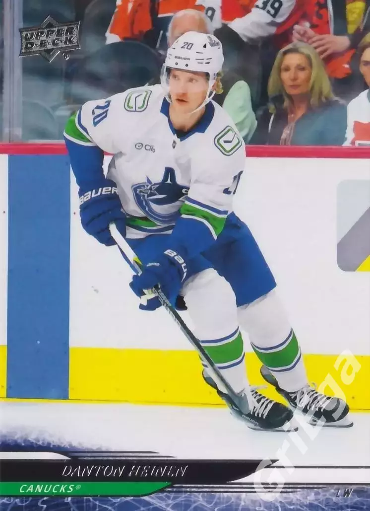 2024/25 Upper Deck Hockey #636 Danton Heinen (Vancouver Canucks)