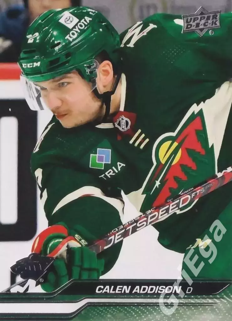 2023/24 Upper Deck Hockey #92 Calen Addison (Minnesota Wild)
