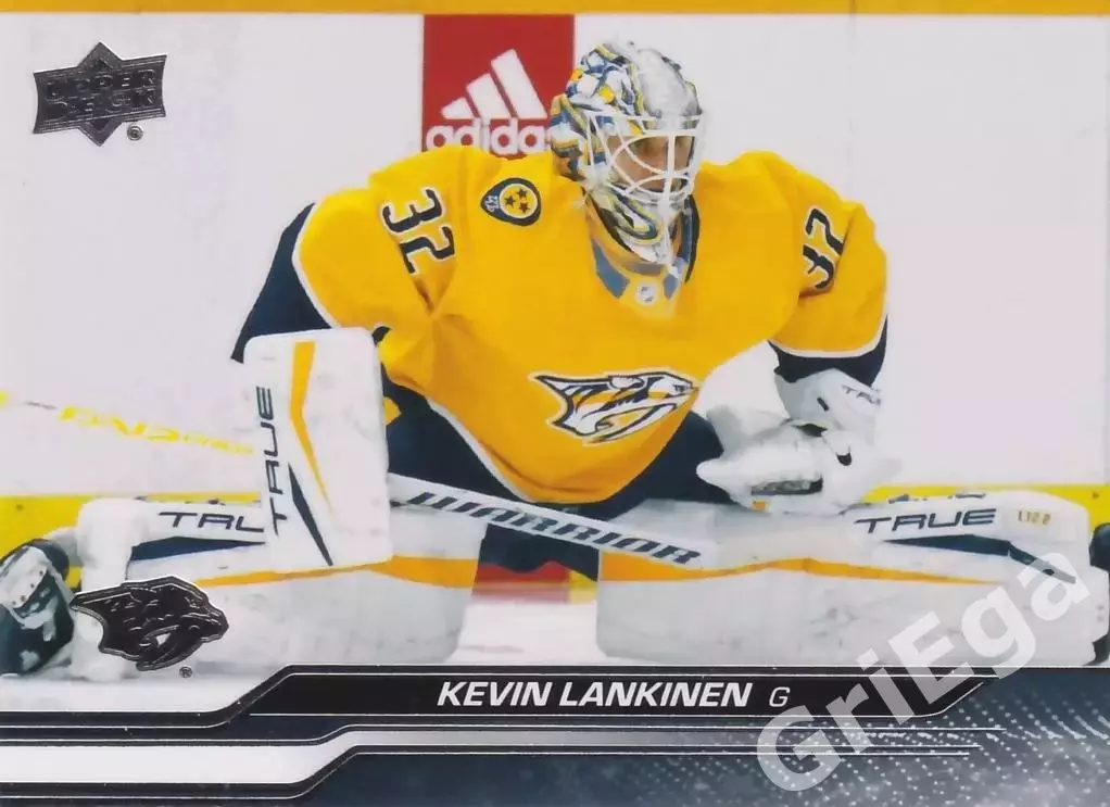 2023/24 Upper Deck Hockey #107 Kevin Lankinen (Nashville Predators)