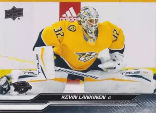 2023/24 Upper Deck Hockey #107 Kevin Lankinen (Nashville Predators)