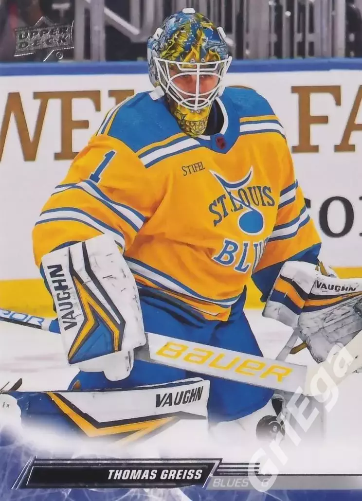 2022/23 Upper Deck Hockey #624 Thomas Greiss (St. Louis Blues)