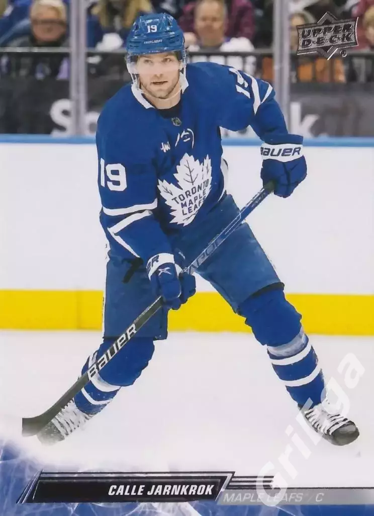2022/23 Upper Deck Hockey #629 Calle Jarnkrok (Toronto Maple Leafs)