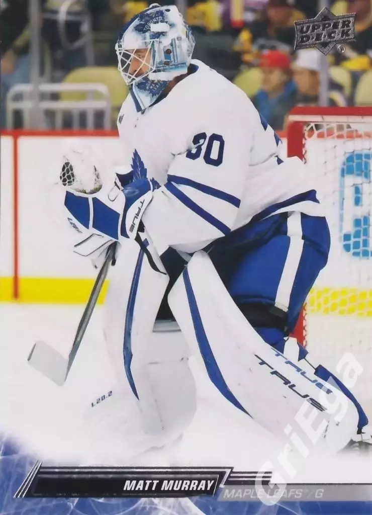 2022/23 Upper Deck Hockey #630 Matt Murray (Toronto Maple Leafs)