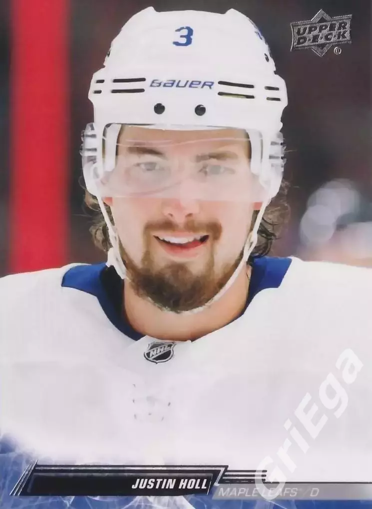 2022/23 Upper Deck Hockey #632 Justin Holl (Toronto Maple Leafs)