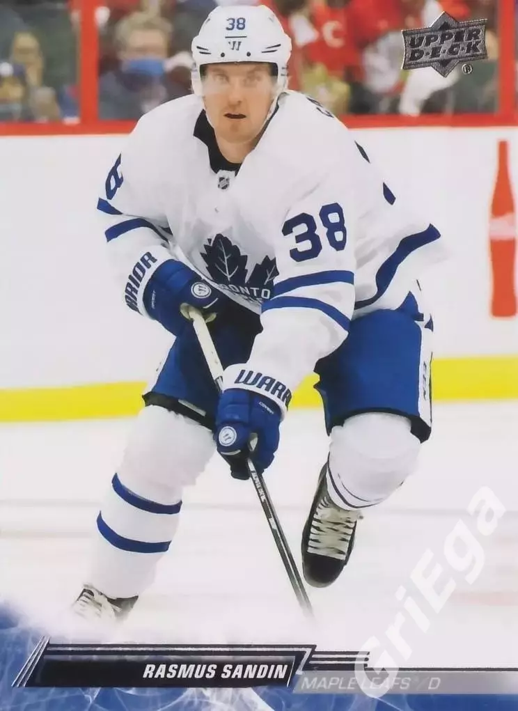 2022/23 Upper Deck Hockey #634 Rasmus Sandin (Toronto Maple Leafs)