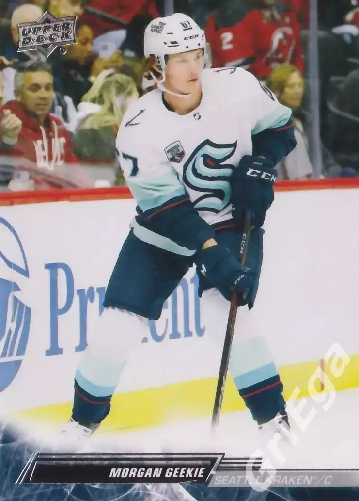 2022/23 Upper Deck Hockey #623 Morgan Geekie (Seattle Kraken)